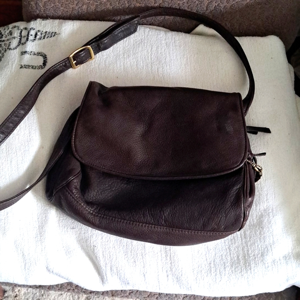 Victoria Leather purse, made in USA